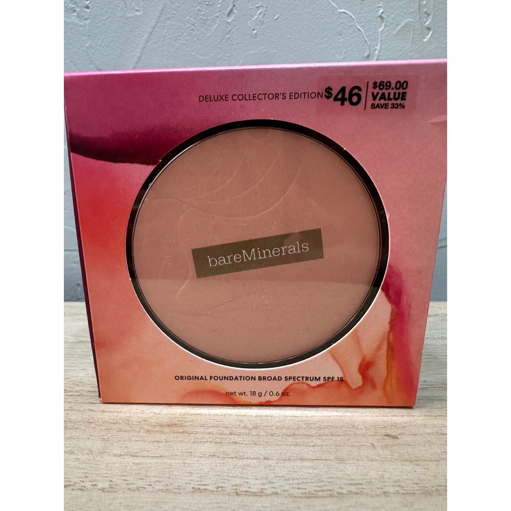bareMinerals Deluxe Collectors Edition Original‎ Foundation Golden Deep 28
